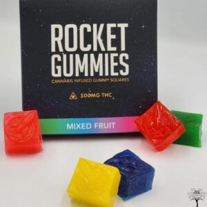 rocket gummies vegan mixed fruit