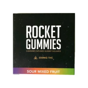 rocket gummies sour mixed fruit